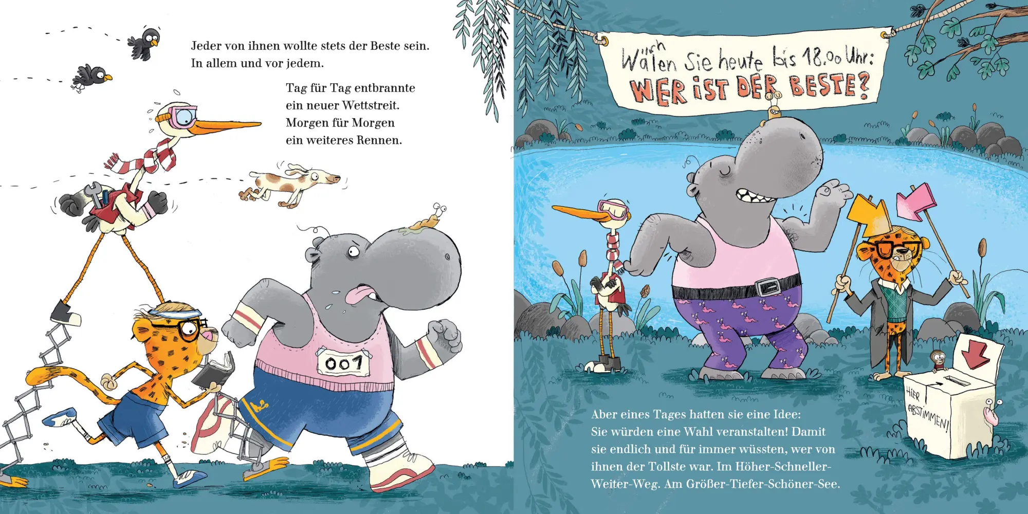 Bild: 9783833911002 | Ich bin der Beste! - Ein tierischer Wettstreit | Maren Graf | Buch