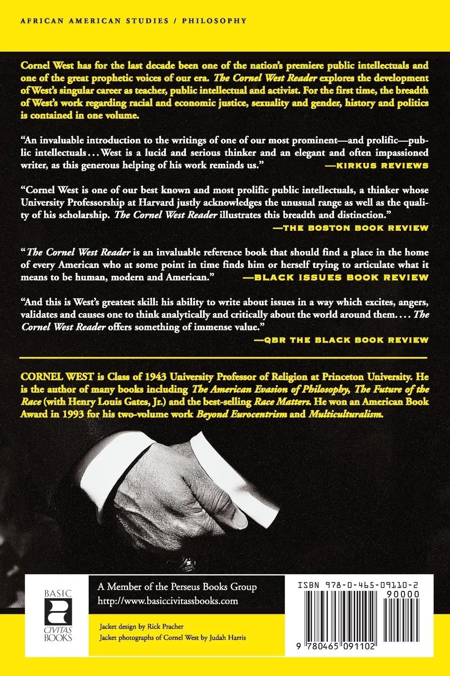 Rückseite: 9780465091102 | Cornel West Reader (Revised) | Cornel West | Taschenbuch | Englisch
