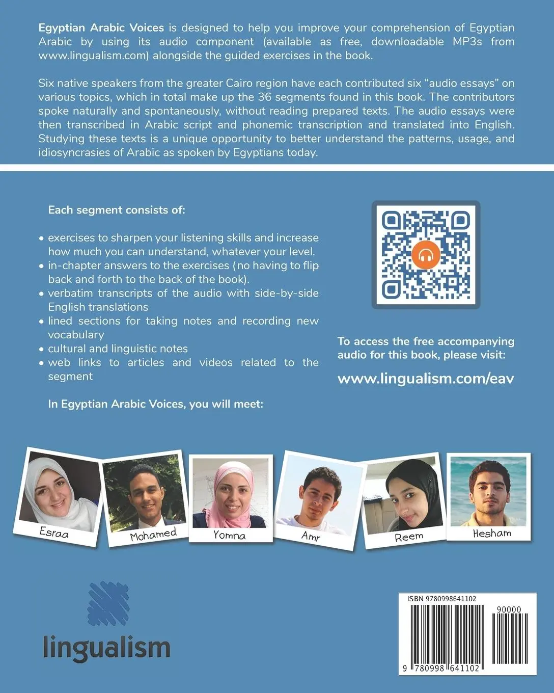 Rückseite: 9780998641102 | Egyptian Arabic Voices | Matthew Aldrich | Taschenbuch | Englisch