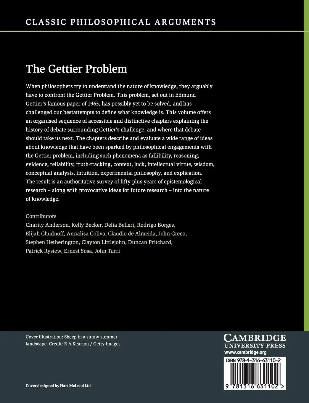 Rückseite: 9781316631102 | The Gettier Problem | Stephen Hetherington | Taschenbuch | Englisch