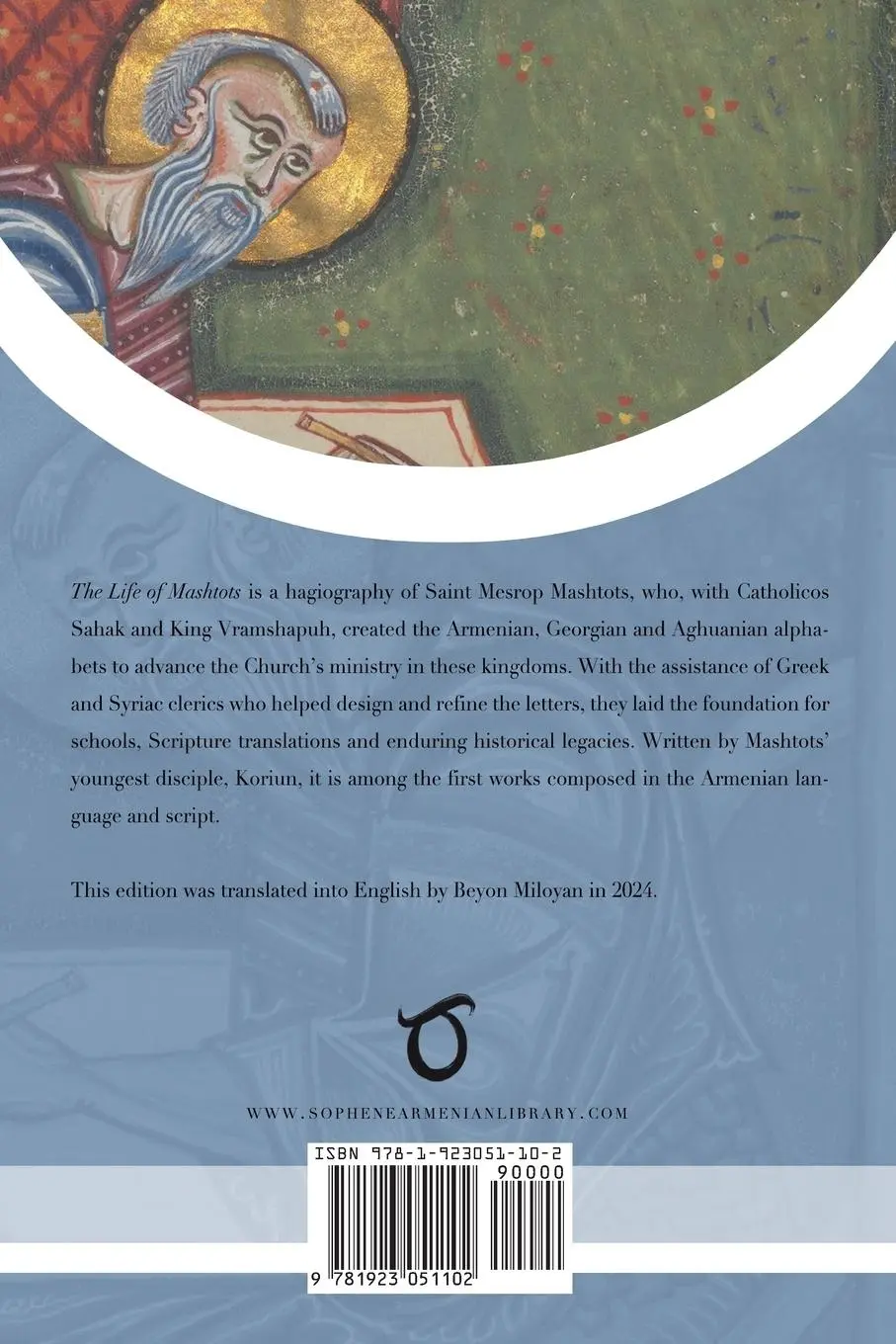 Rückseite: 9781923051102 | Life of Mashtots | Koriun | Taschenbuch | Englisch | 2025 | Sophene