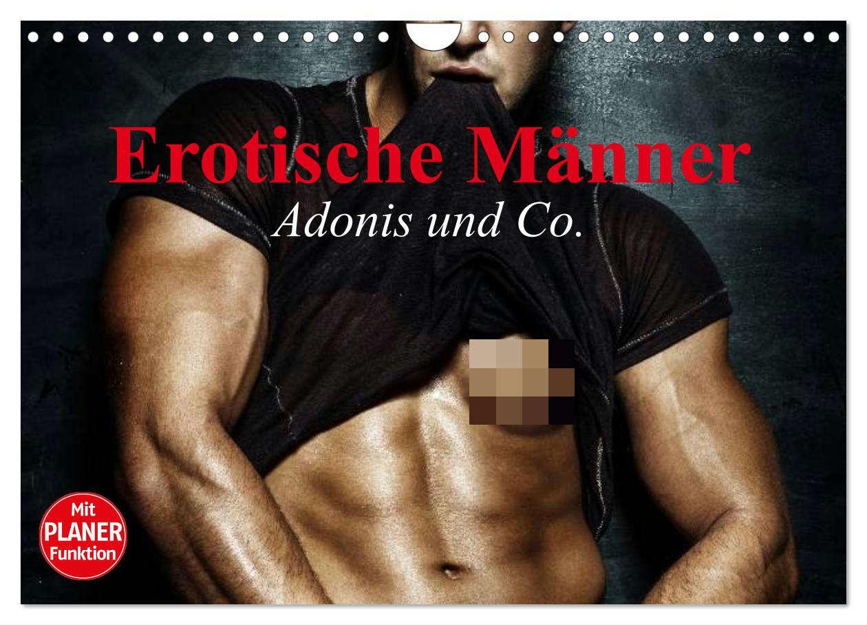 Cover: 9783435541102 | Erotische Männer. Adonis und Co. (Wandkalender 2025 DIN A4 quer),...