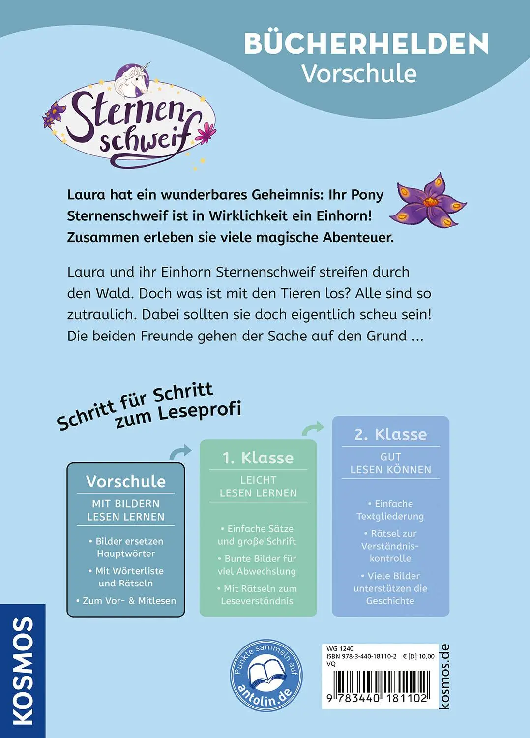 Rückseite: 9783440181102 | Sternenschweif, Bücherhelden Vorschule, Im Wald der Wunder | Buch