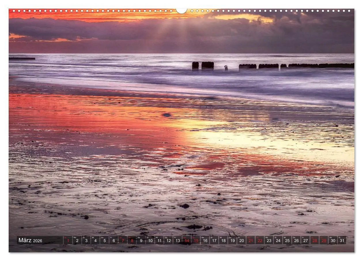 Bild: 9783457701102 | Sylt - Farbige Momente (hochwertiger Premium Wandkalender 2026 DIN...