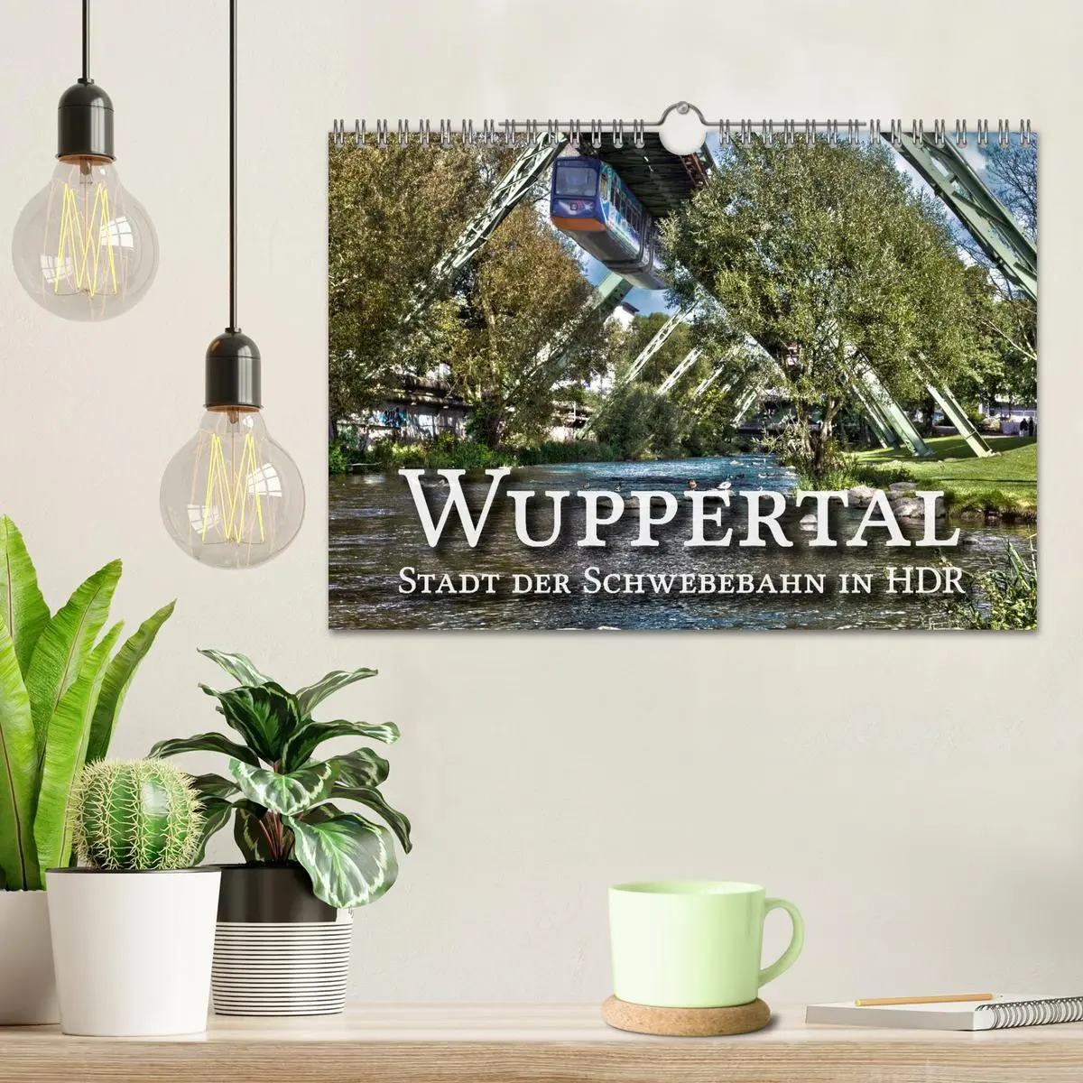 Bild: 9783516101102 | Wuppertal - Stadt der Schwebebahn in HDR (Wandkalender 2026 DIN A4...