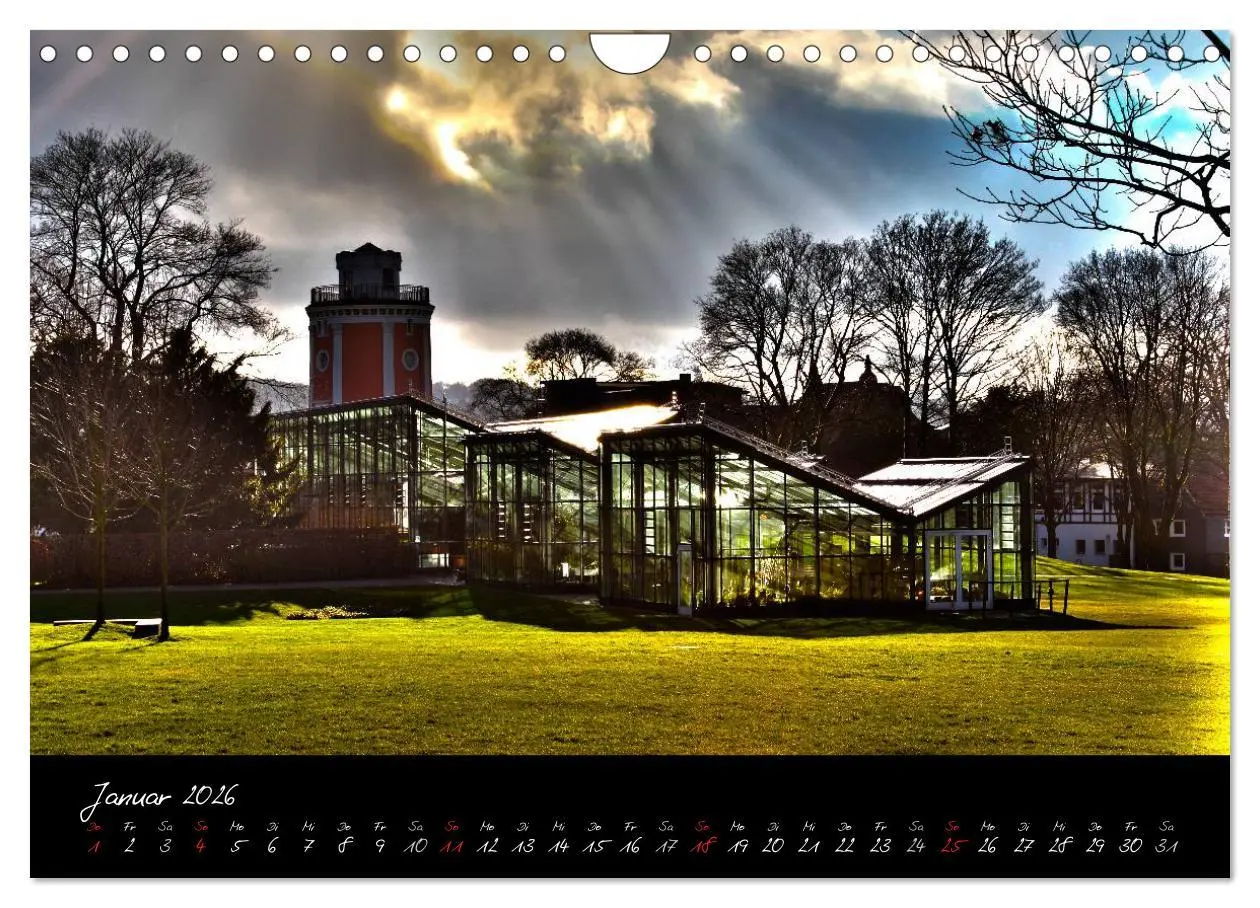 Bild: 9783516101102 | Wuppertal - Stadt der Schwebebahn in HDR (Wandkalender 2026 DIN A4...