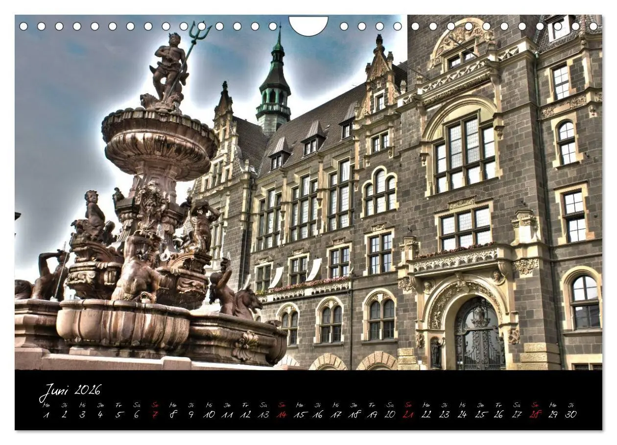 Bild: 9783516101102 | Wuppertal - Stadt der Schwebebahn in HDR (Wandkalender 2026 DIN A4...