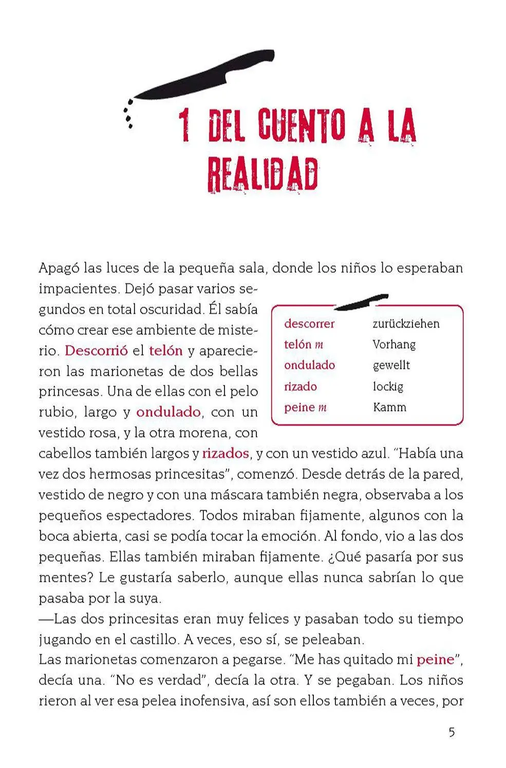 Bild: 9783790101102 | Marionetas de la muerte | Spanisch B1 | Mario Martin | Taschenbuch