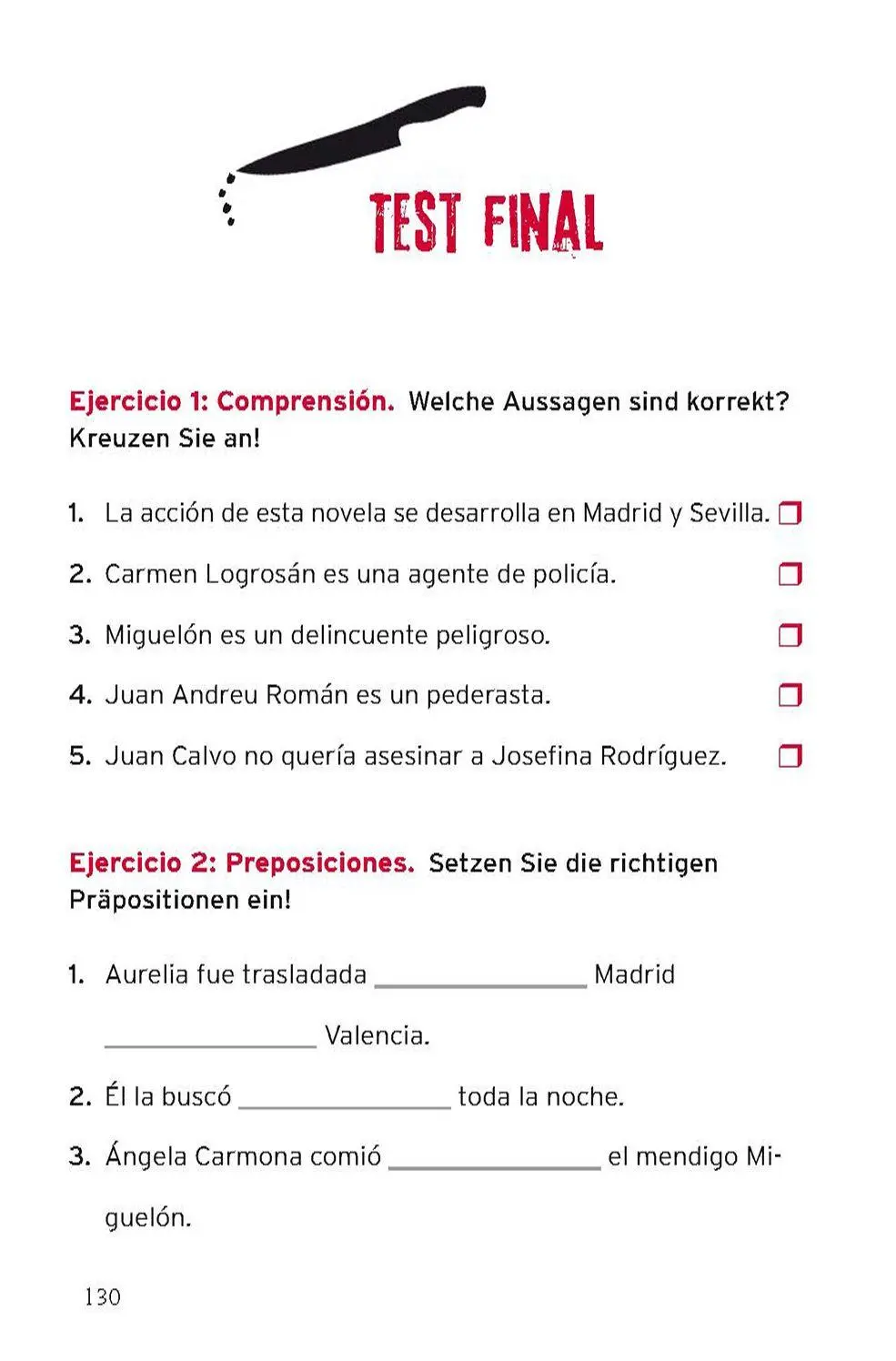 Bild: 9783790101102 | Marionetas de la muerte | Spanisch B1 | Mario Martin | Taschenbuch