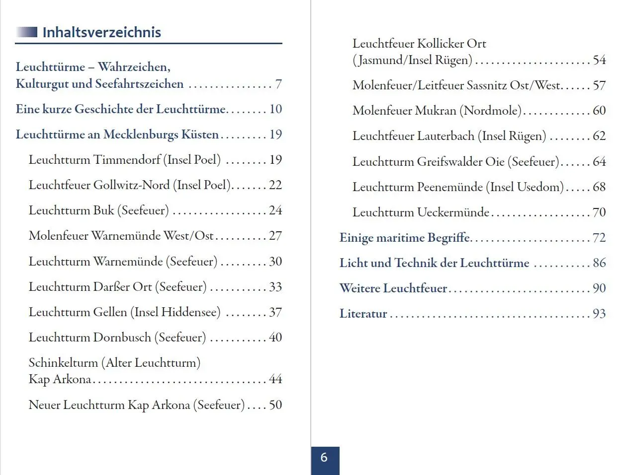 Bild: 9783955601102 | Das kleine Leuchtturmbuch Mecklenburg-Vorpommern | Peter Lauterbach