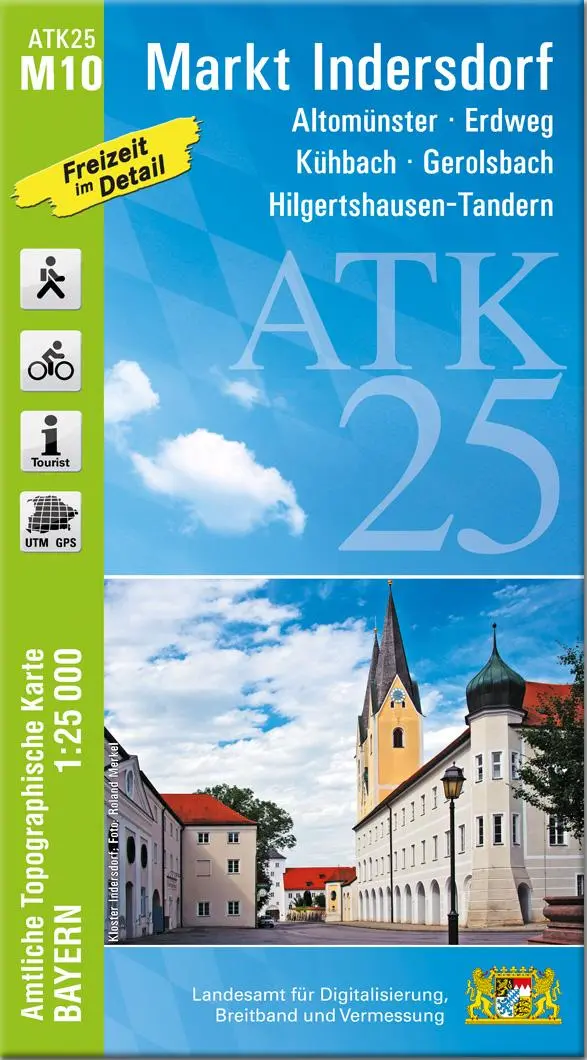 Cover: 9783987761102 | ATK25-M10 Markt Indersdorf (Amtliche Topographische Karte 1:25000)