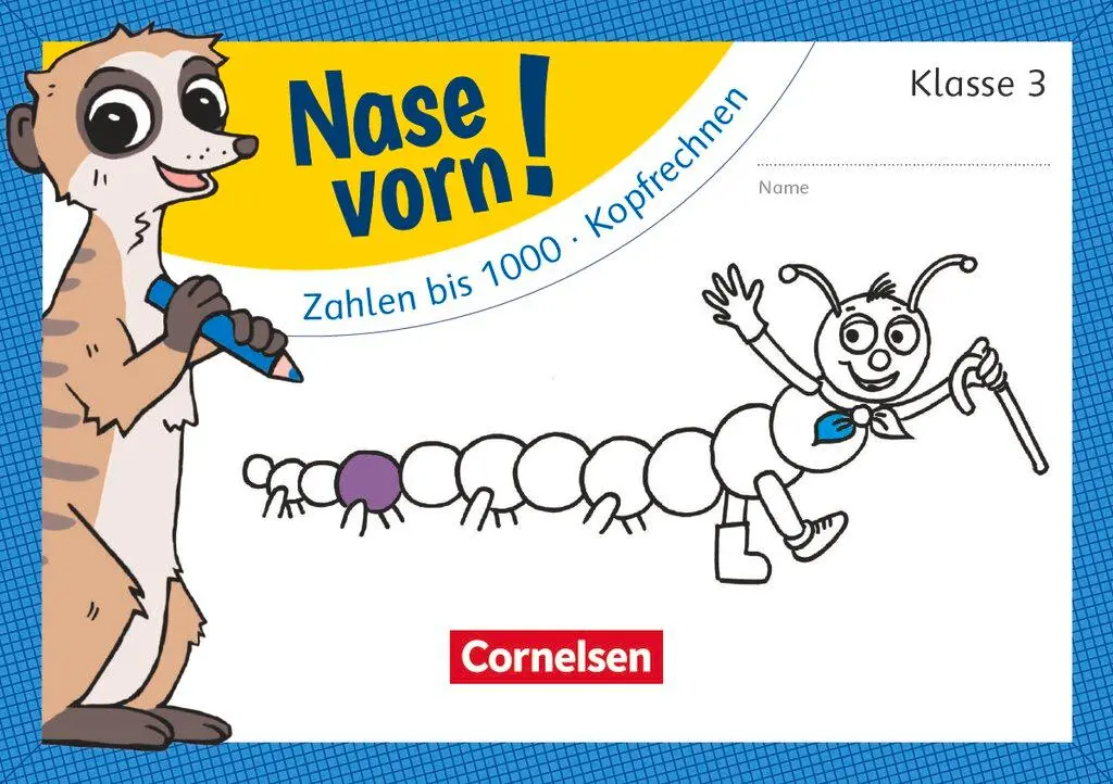 Cover: 9783060841202 | Nase vorn! - Mathematik 3. Schuljahr - Zahlen bis 1000/Kopfrechnen