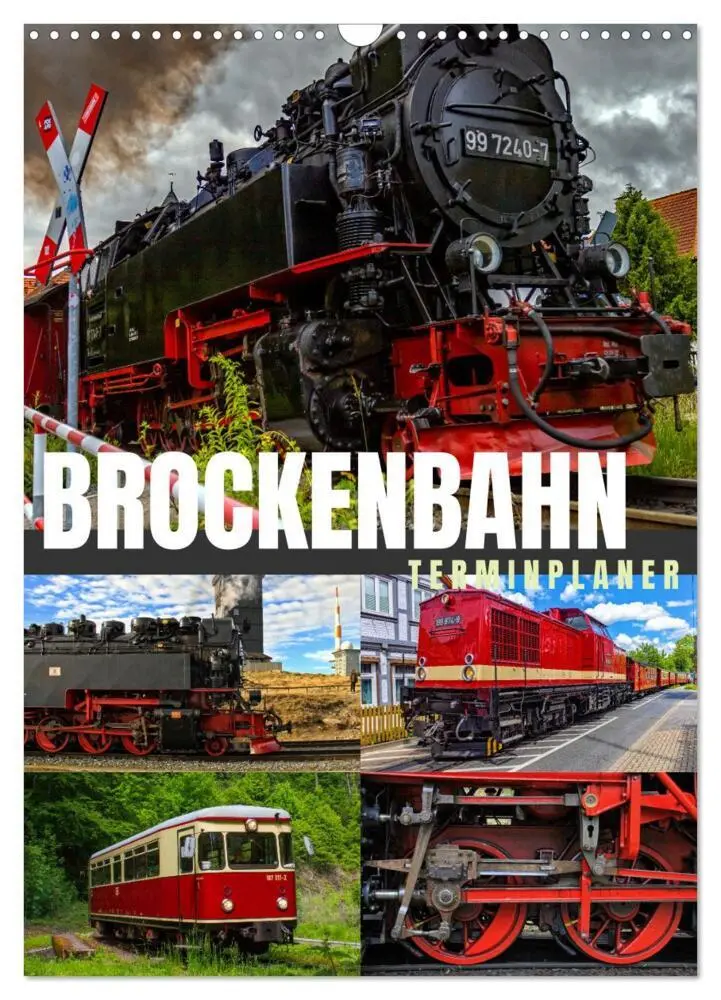 Cover: 9783383821202 | Brockenbahn - Terminplaner (Wandkalender 2025 DIN A3 hoch),...