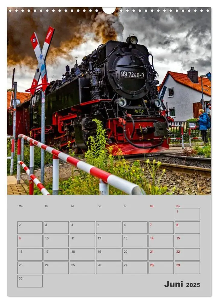 Bild: 9783383821202 | Brockenbahn - Terminplaner (Wandkalender 2025 DIN A3 hoch),...
