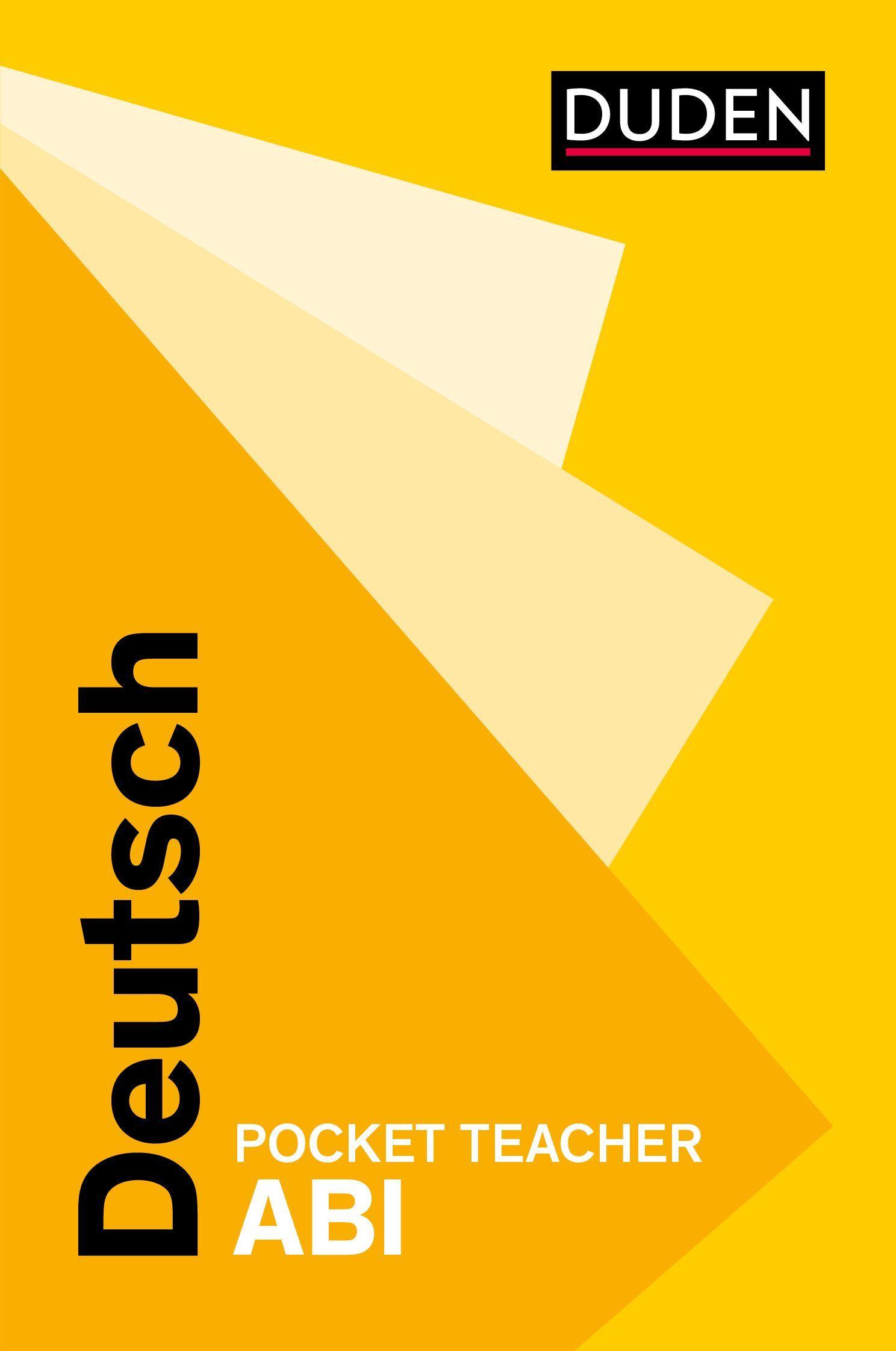 Cover: 9783411771202 | Pocket Teacher Abi Deutsch | Kompaktwissen zur Prüfung | Peter Kohrs