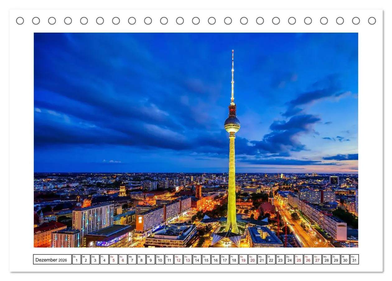 Bild: 9783457311202 | Reiseziele in Deutschland (Tischkalender 2026 DIN A5 quer),...