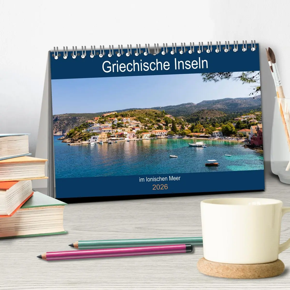 Bild: 9783457931202 | Griechische Inseln im Ionischen Meer (Tischkalender 2026 DIN A5...