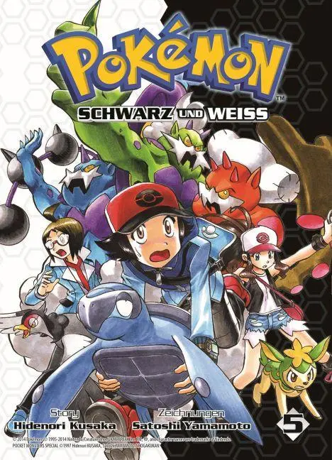 Cover: 9783957981202 | Pokémon Schwarz und Weiss 5 | Hidenori Kusaka | Taschenbuch | 204 S.