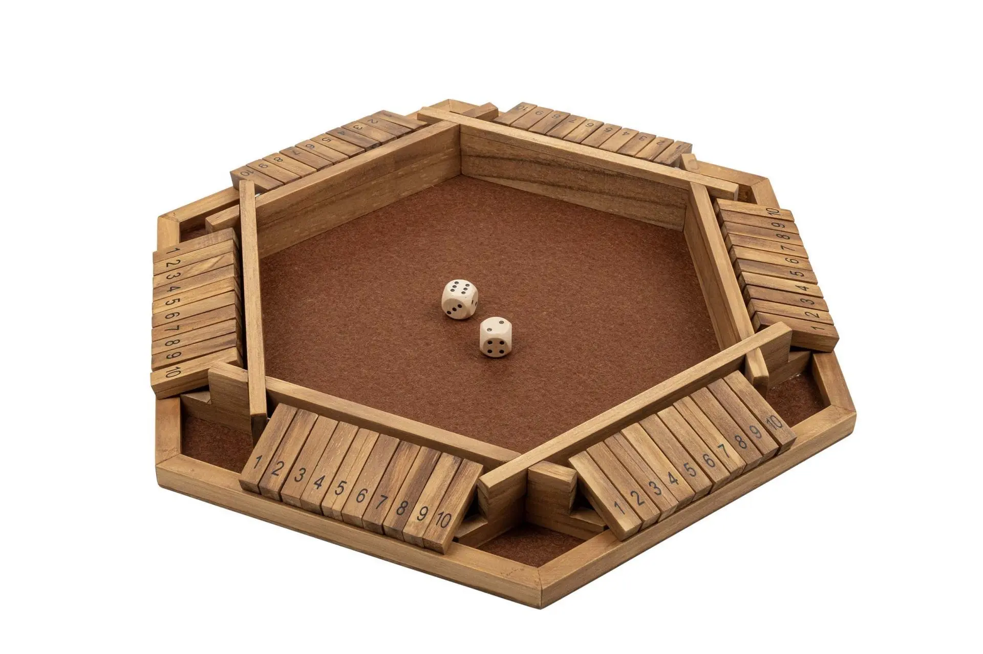Cover: 4014156031302 | Philos 3130 - Shut The Box, 10er, 6er Variante, Holz | Deutsch | 2025