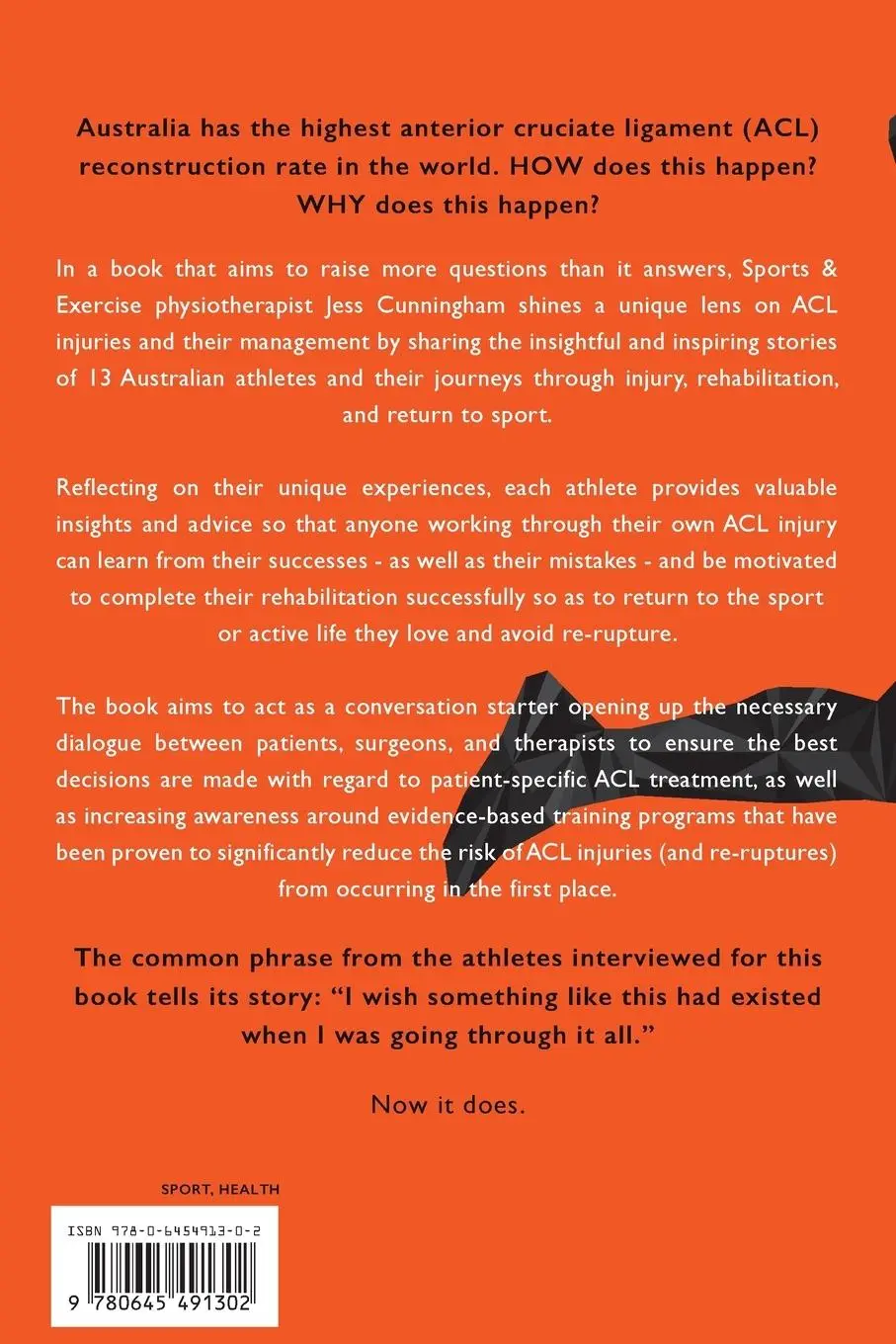 Rückseite: 9780645491302 | POP | When Sport Brings Us to Our Knees | Jess Cunningham | Buch