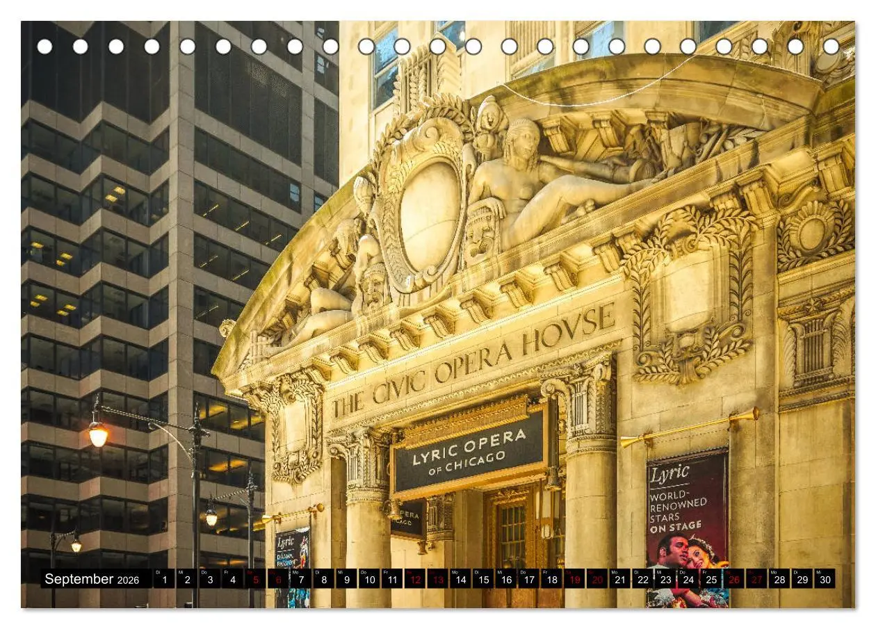 Bild: 9783457851302 | Chicago Impressionen (Tischkalender 2026 DIN A5 quer), CALVENDO...