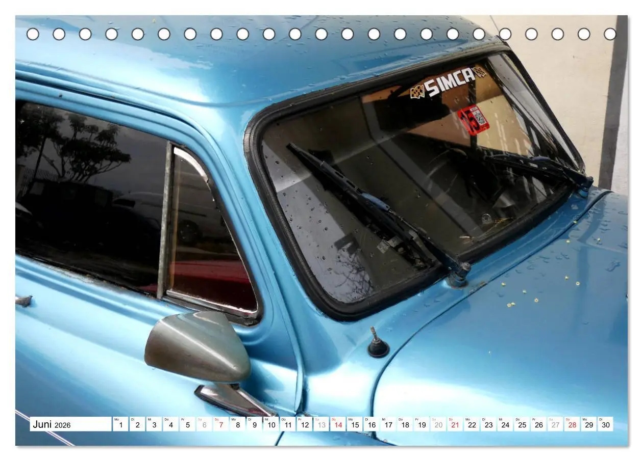 Bild: 9783457921302 | SIMCA ARONDE - Frankreichs Schwalbe (Tischkalender 2026 DIN A5...