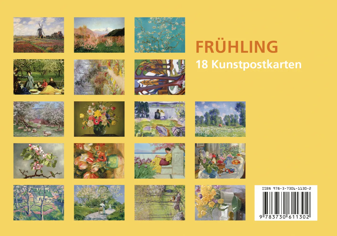 Bild: 9783730611302 | Postkarten-Set Frühling | Anaconda Verlag | Taschenbuch | 22 S. | 2022