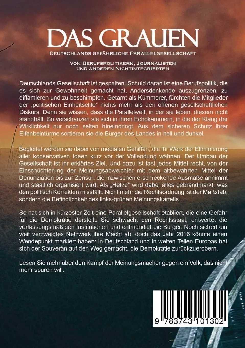 Rückseite: 9783743101302 | Das Grauen | Deutschlands gefährliche Parallelgesellschaft | Peymani