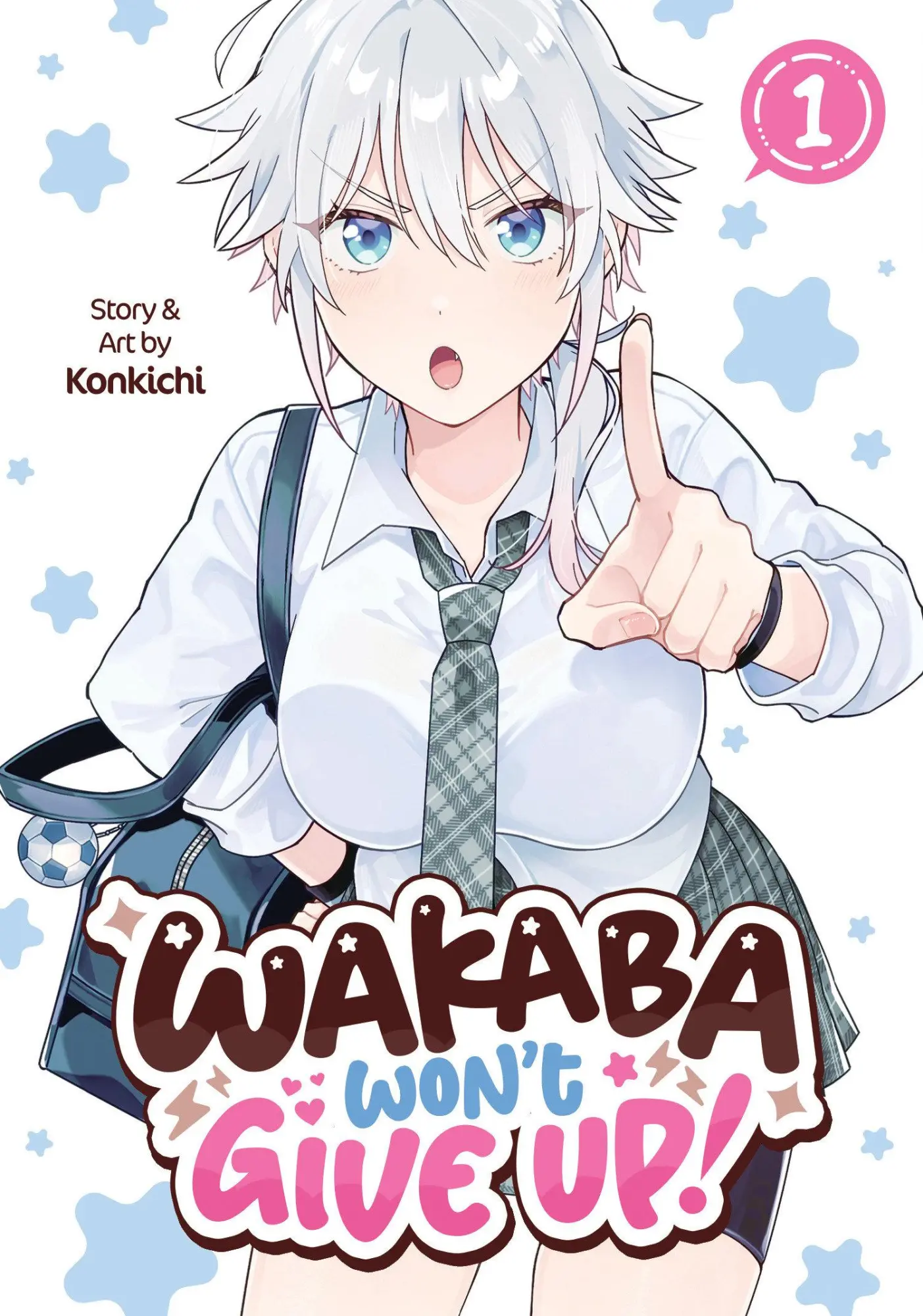 Cover: 9798895611302 | Wakaba Won't Give Up! Vol. 1 | Konkichi | Taschenbuch | Englisch