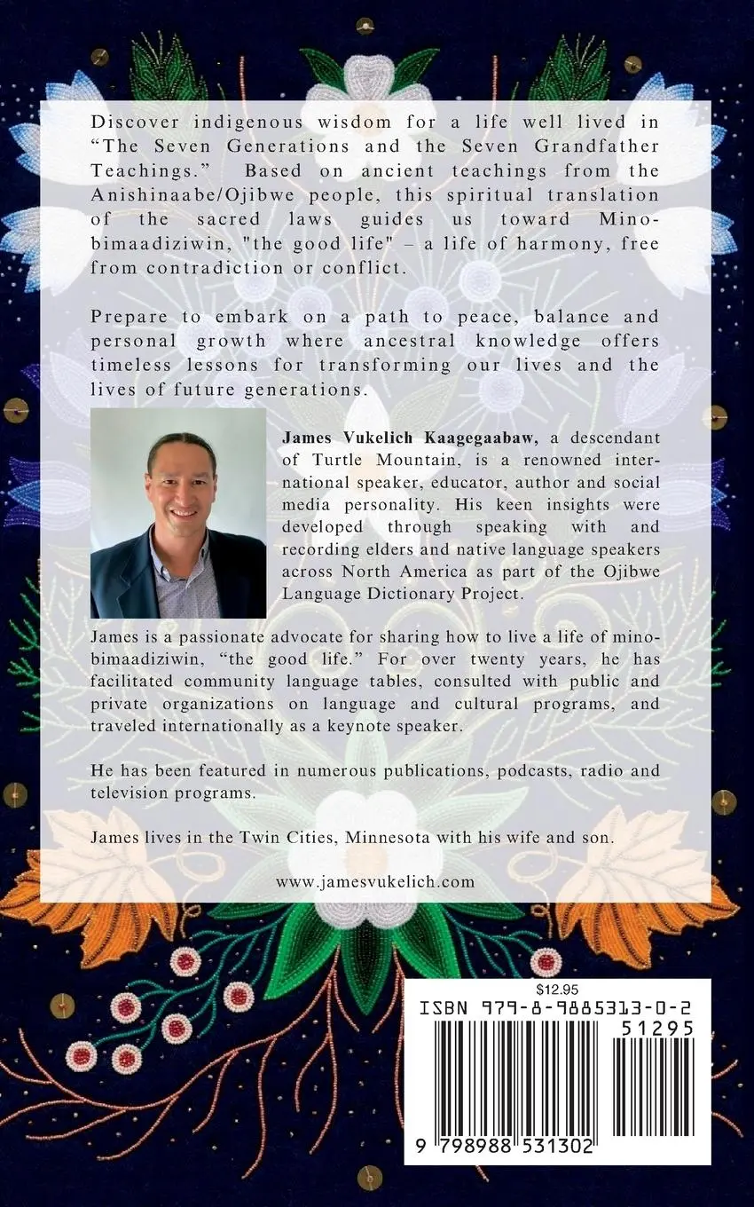 Rückseite: 9798988531302 | The Seven Generations and The Seven Grandfather Teachings | Vukelich