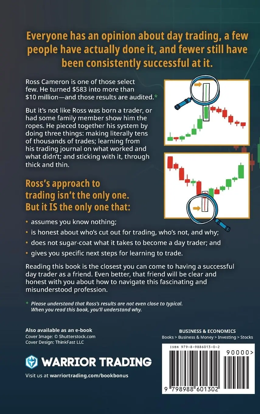 Rückseite: 9798988601302 | How to Day Trade | The Plain Truth | Ross Cameron | Buch | Englisch