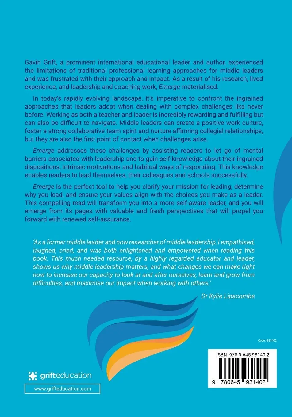 Rückseite: 9780645931402 | Emerge | Gavin Grift | Taschenbuch | Englisch | 2023 | Grift Education