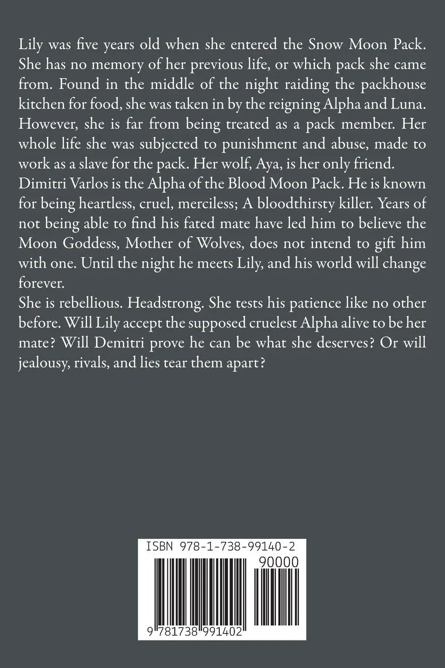Rückseite: 9781738991402 | The Heartless Alpha | V. Smith S. | Taschenbuch | Englisch | 2023
