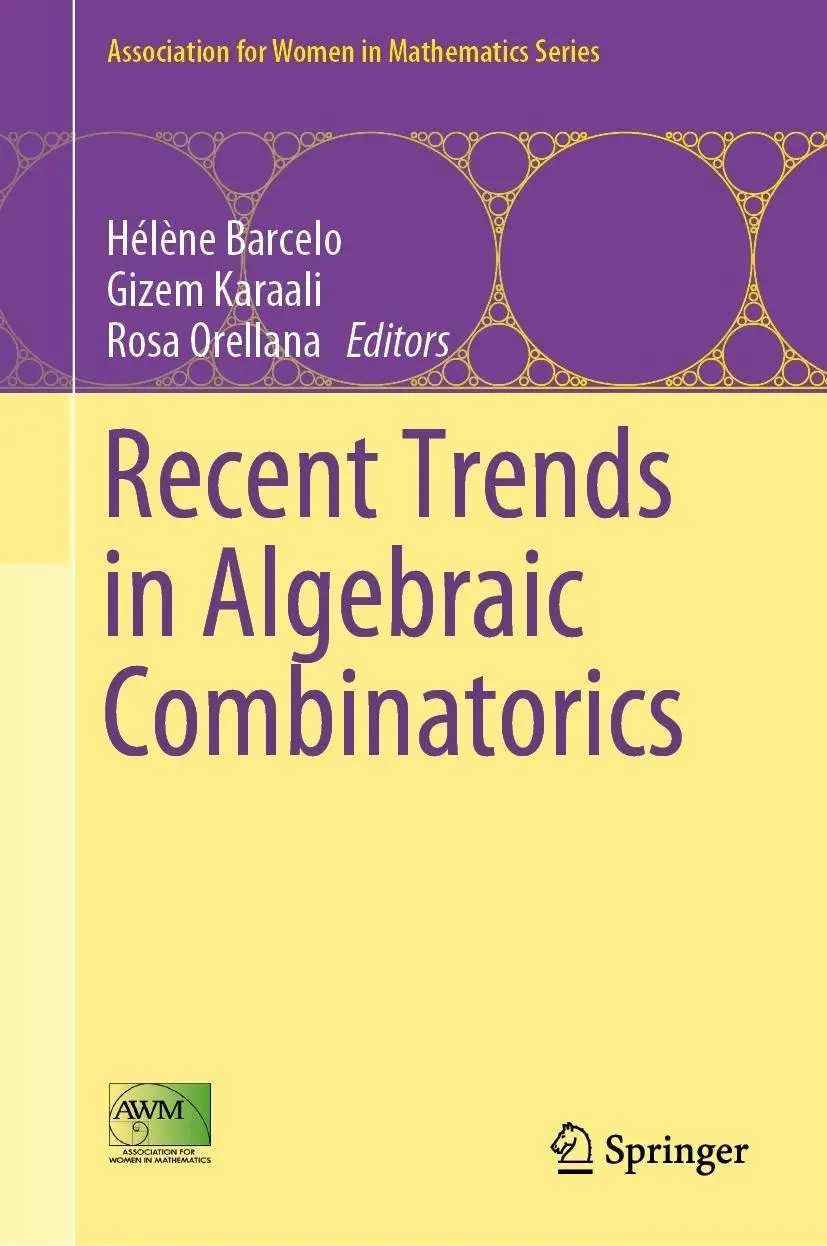 Cover: 9783030051402 | Recent Trends in Algebraic Combinatorics | Hélène Barcelo (u. a.)