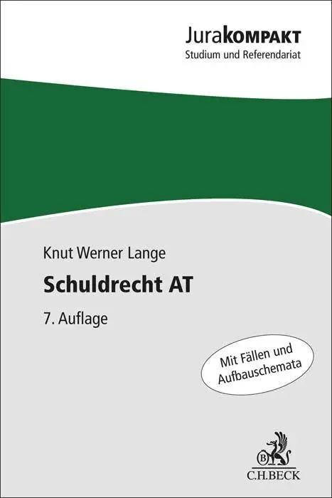 Cover: 9783406801402 | Schuldrecht AT | Knut Werner Lange | Taschenbuch | Jura kompakt | XIV