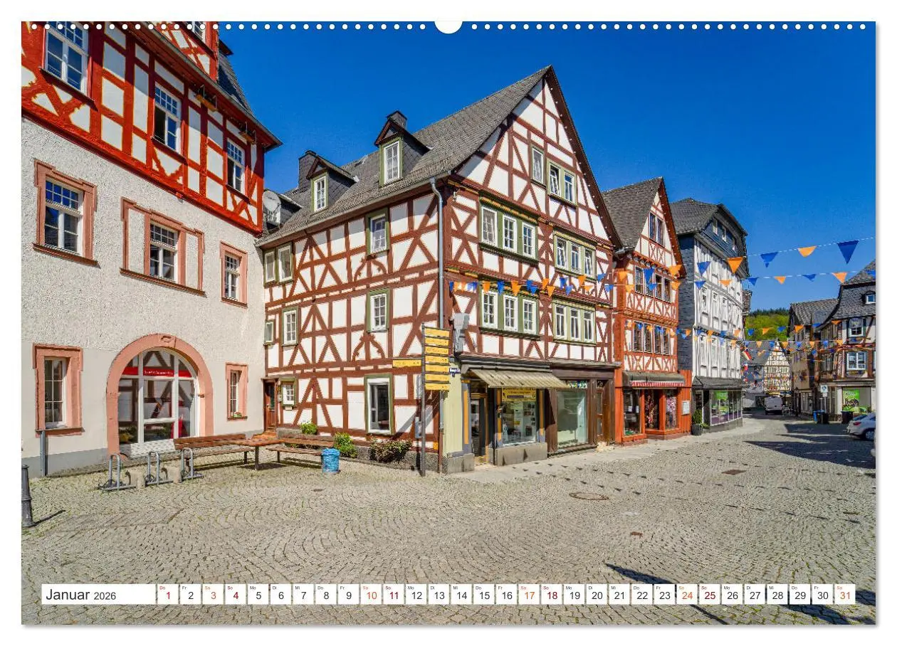 Bild: 9783457911402 | Dillenburg Impressionen (Wandkalender 2026 DIN A2 quer), CALVENDO...