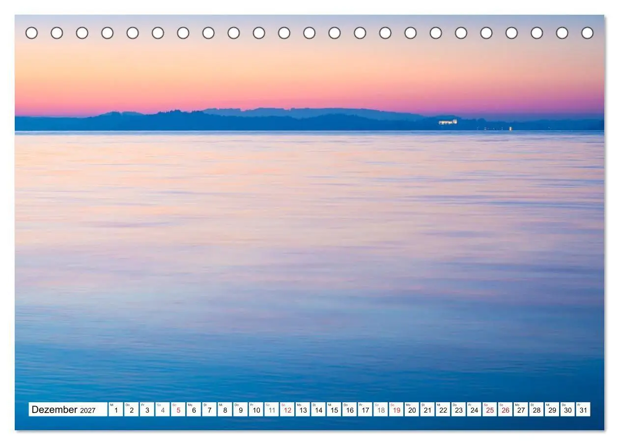 Bild: 9783516791402 | Der Chiemsee - Ansichten zum Träumen (Tischkalender 2027 DIN A5...