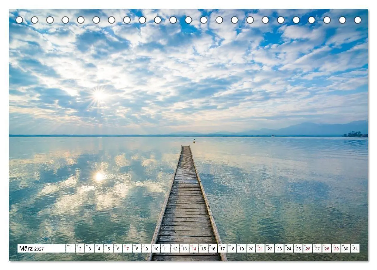 Bild: 9783516791402 | Der Chiemsee - Ansichten zum Träumen (Tischkalender 2027 DIN A5...