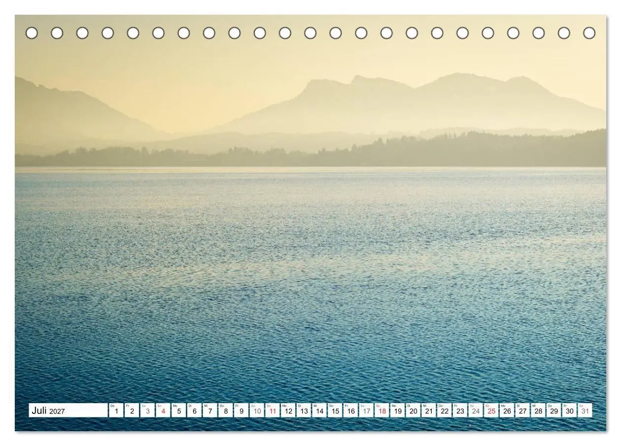 Bild: 9783516791402 | Der Chiemsee - Ansichten zum Träumen (Tischkalender 2027 DIN A5...