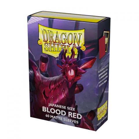 Cover: 5706569111502 | DS60J Matte - Blood Red | Dragon Shield! | EAN 5706569111502