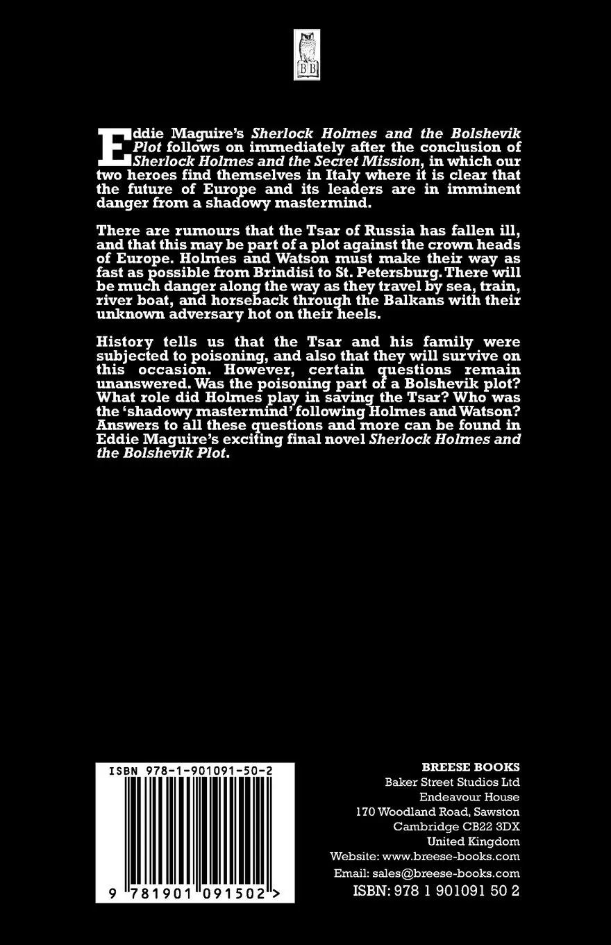 Rückseite: 9781901091502 | Sherlock Holmes and the Bolshevik Plot | Eddie Maguire | Taschenbuch