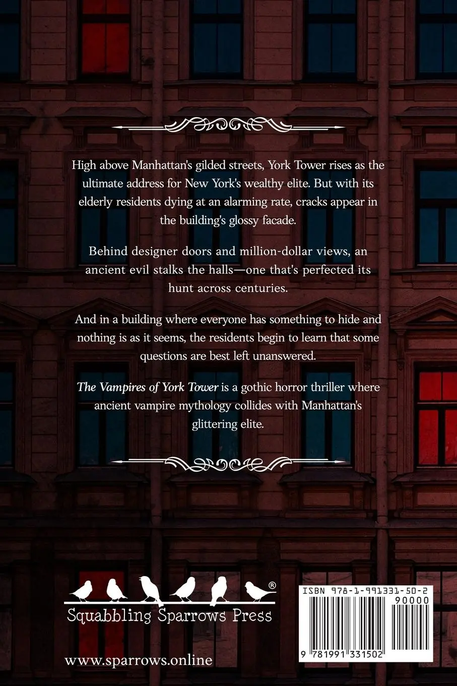 Rückseite: 9781991331502 | The Vampires of York Tower | Kirsten Mckenzie | Taschenbuch | Englisch