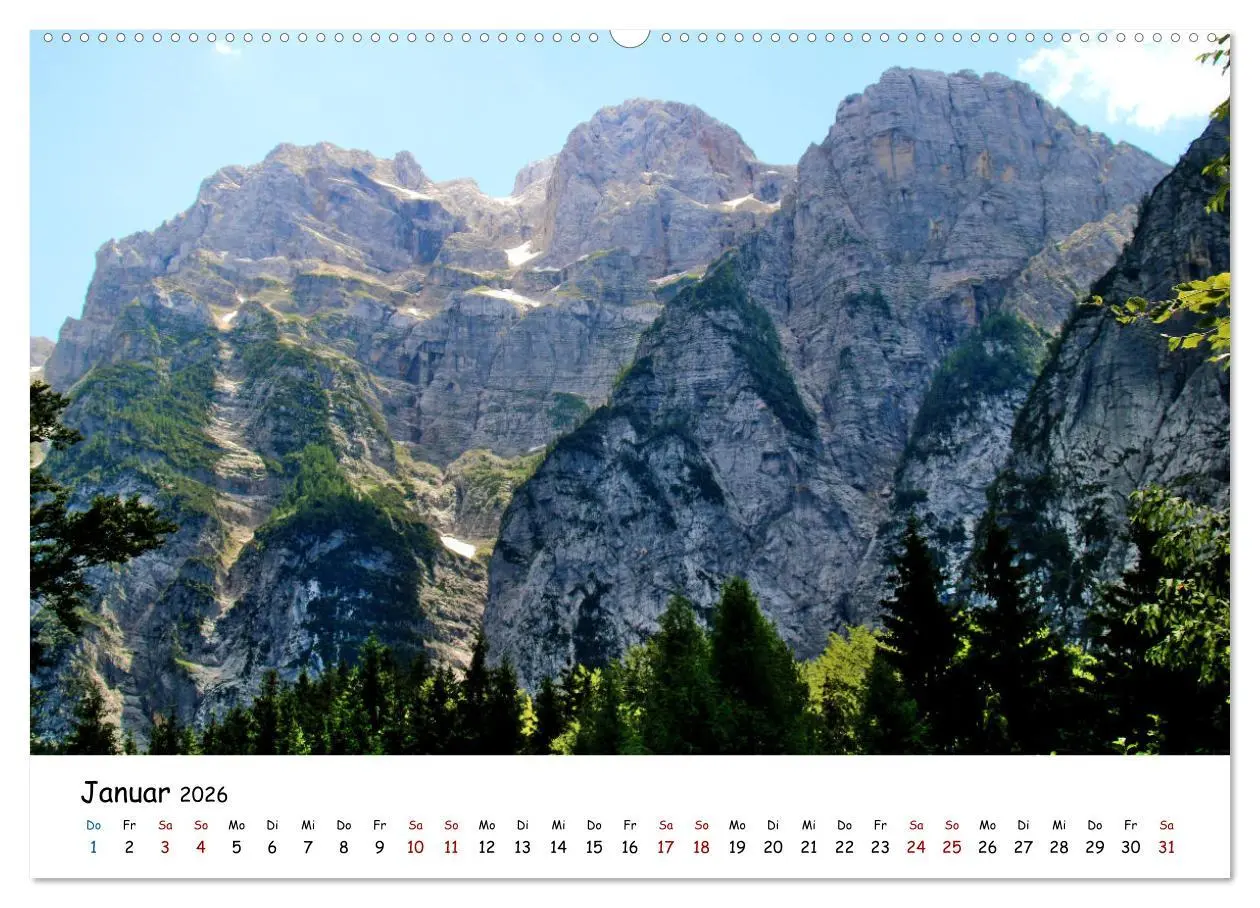 Bild: 9783457451502 | Slowenien - Triglav Nationalpark (hochwertiger Premium Wandkalender...