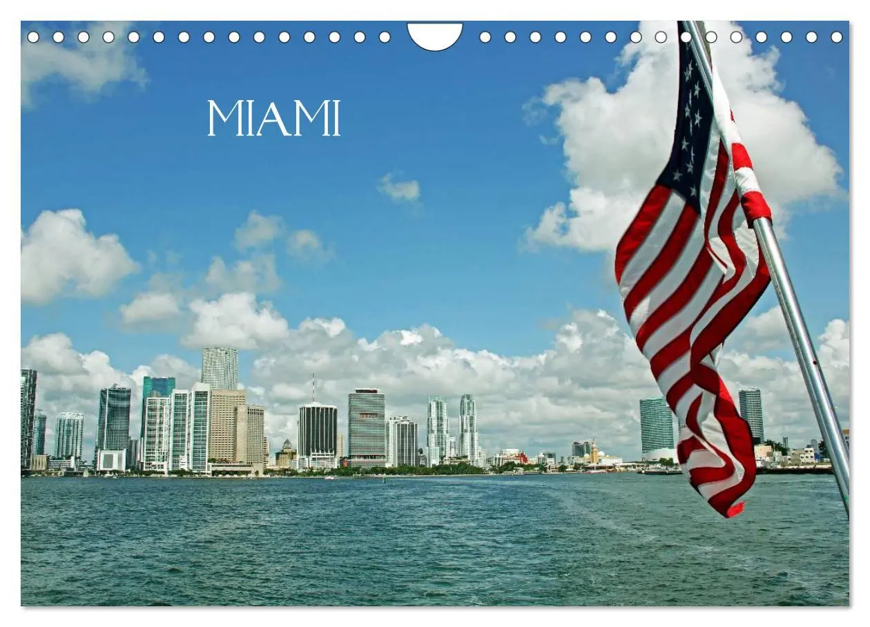 Cover: 9783516231502 | MIAMI (Wandkalender 2026 DIN A4 quer), CALVENDO Monatskalender | Damm