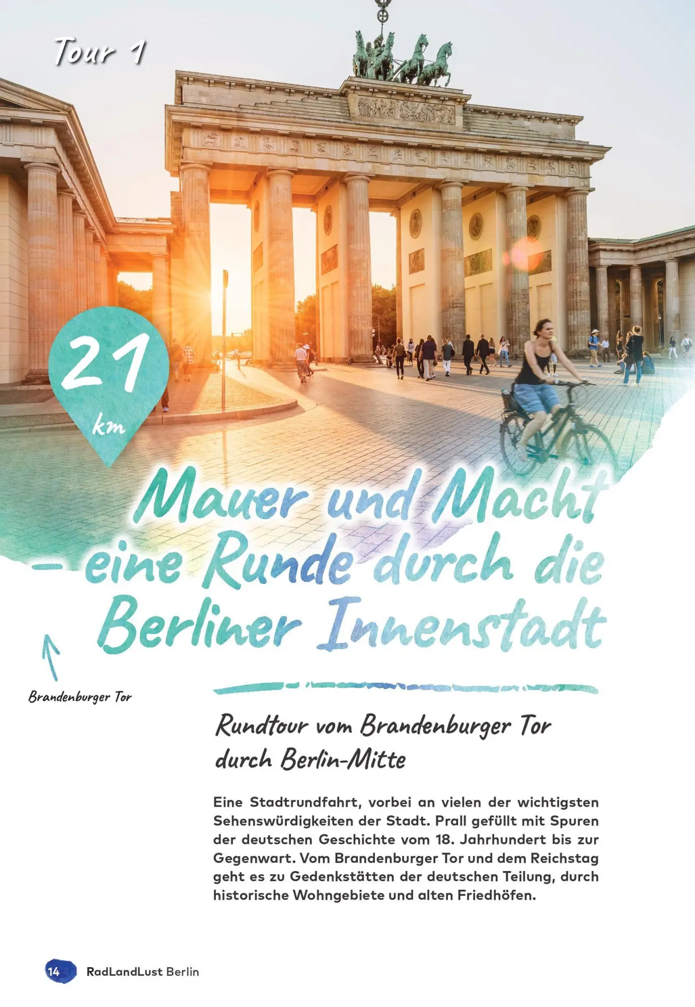 Bild: 9783969901502 | Berlin und Umland RadLandLust, 32 Lieblingstouren, E-Bike-geeignet,...