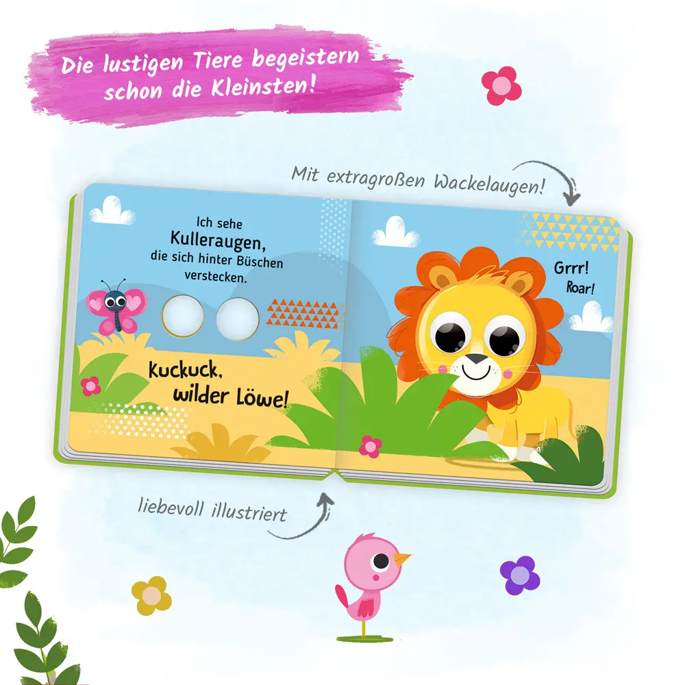 Bild: 9783988021502 | TRÖTSCH - Mein Kulleraugenbuch "Dschungeltiere" Interaktives...