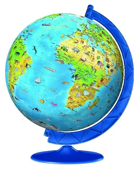 Bild: 4005556111602 | Kinderglobus in deutscher Sprache. Puzzleball 180 Teile | Spiel | 2019