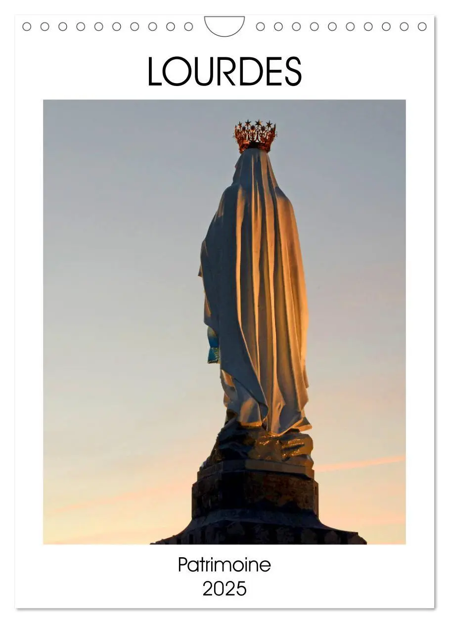 Cover: 9781325971602 | LOURDES Patrimoine (Calendrier mural 2025 DIN A4 horizontal),...