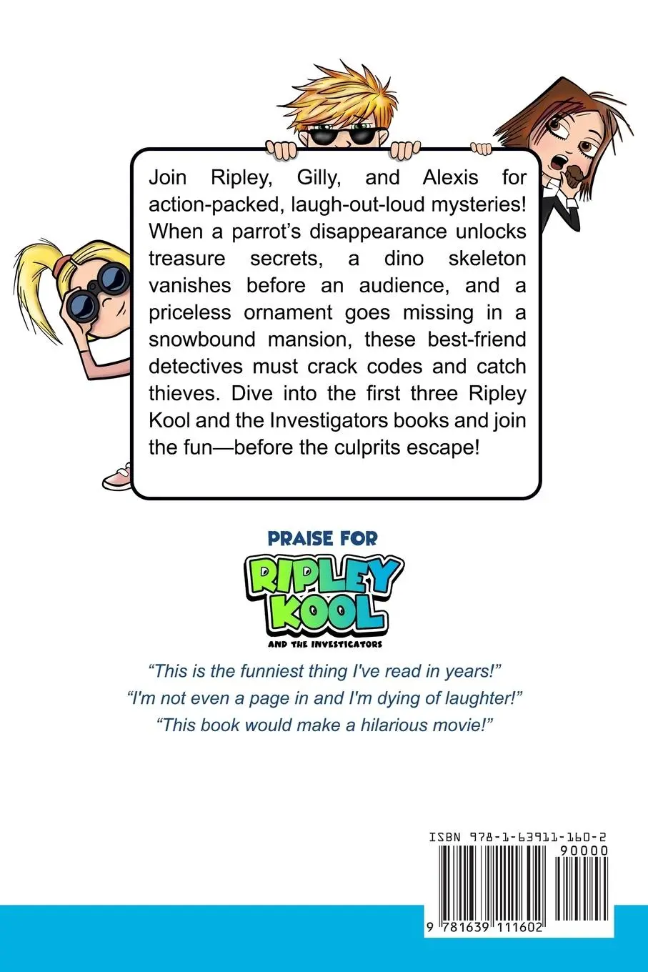 Rückseite: 9781639111602 | Ripley Kool and the Investigators | Thomas Lockhaven | Taschenbuch