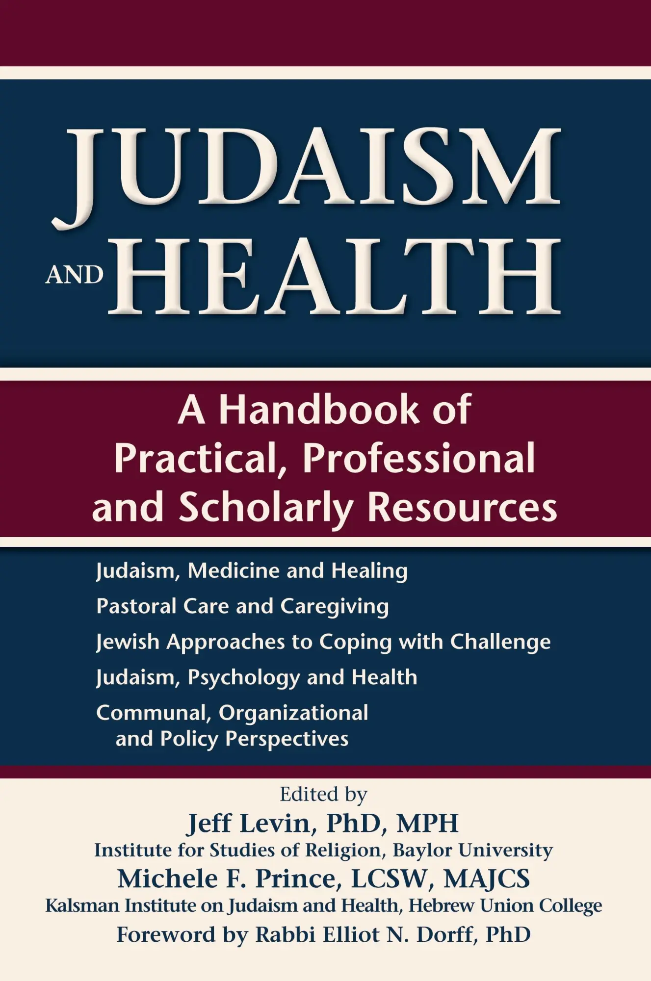 Cover: 9781683361602 | Judaism and Health | MPH Jeff Levin (u. a.) | Taschenbuch | Englisch
